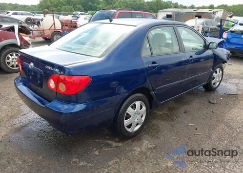 2005 Toyota Corolla Le z USA, uszkodzony, nr VIN 2T1BR32E75C422935